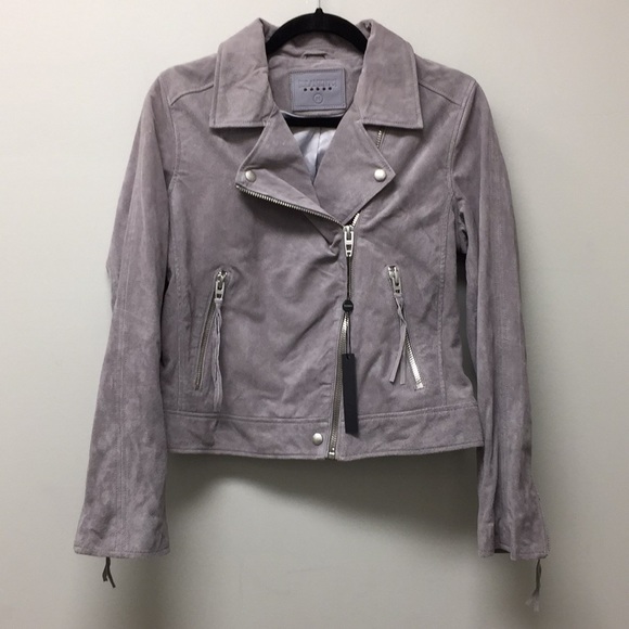 Blank NYC Jackets & Coats New Blanknyc Fringe Suede Leather Jacket